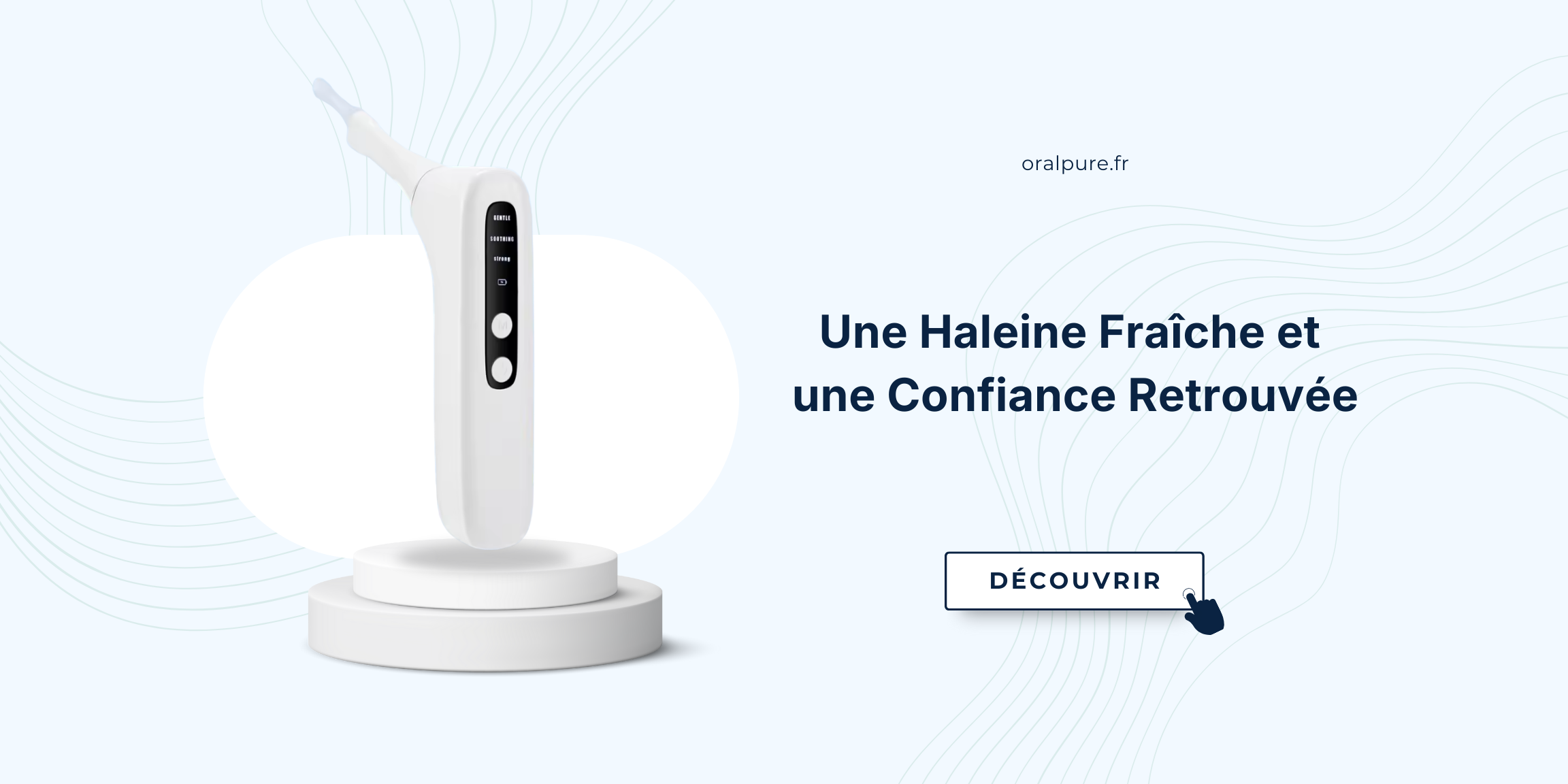 Bannière d'accueil avec lien vers le Nettoyeur de caséum TSR Pro